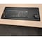 Dacasso Black Leatherette 30" x 12.5" Keyboard/Mouse Desk Mat PR-1043 - alternate 2
